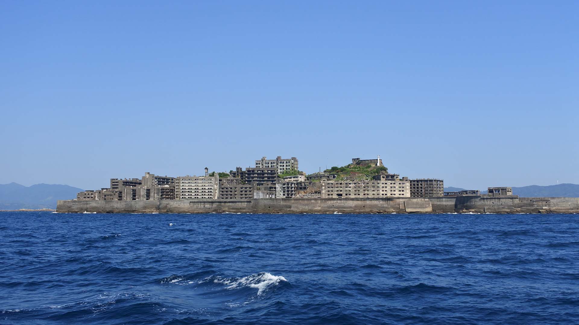 군함도 사진